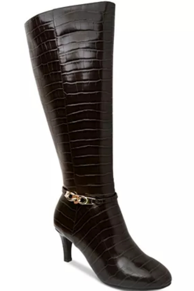 KAREN SCOTT |
Hanna Dress Boots/Brown Croc/uuu9M